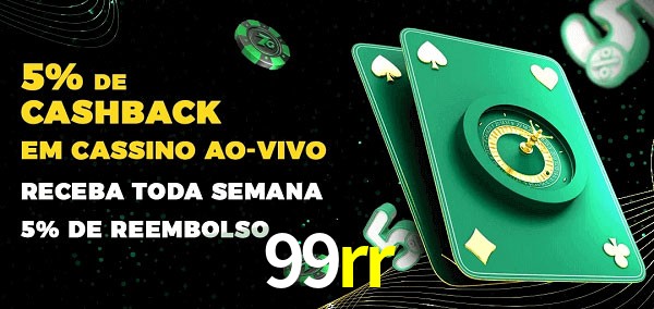 Promoções do cassino ao Vivo 99rr
